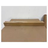 Exquisite Ivory Plastic Table Cover 40" x 300
