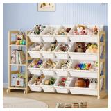 EXPERLAM Toy Storage Organizer with Bins