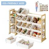 EXPERLAM Toy Storage Organizer with Bins