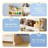 EXPERLAM Toy Storage Organizer with Bins