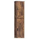 usikey 67" Tall Storage Cabinet with Shelves
