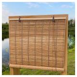XIUXIU Bamboo Shades 36"W x83"H Colour A
