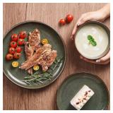 Pokini Stoneware Dinnerware Set for 4, 12 pcs