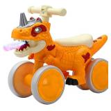 NMM Baby Dinosaur Balance Bike 1-3 Yr (COLOR PINK)