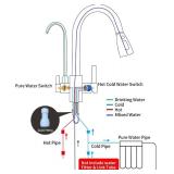 Kitchen Sink Faucet: Pull-Down (3-in-1) Black