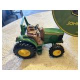 John Deere Welcome Sign and Model Tractors