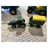 John Deere Toy Tractor Toys including Small Tractors and Attachments