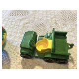 John Deere Toy Tractor Toys including Small Tractors and Attachments