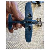 Hot Wheels Collectible Diecast Airplane Models Lot including Corsair and P-38 Lightning