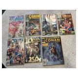 Marvel Conan the Barbarian Comic Books including Savage Sword of Conan