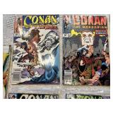Marvel Comics featuring Conan the Barbarian and The Knights of Pendragon Comic Books Lot