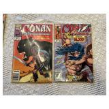 Marvel Comics featuring Conan the Barbarian and The Knights of Pendragon Comic Books Lot