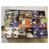 Erector 375 Motorized Construction System Kit - Parts uncounted