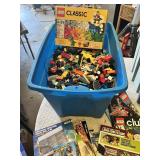 Huge lot of LEGO Classic Building Set, Meccano Tech Meccasaur, and LEGO Club Magazines