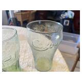 Coca-Cola Collectible Lot including Framed Polar Bear Prints, Several Collector Glasses, Bottle Opener