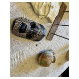 Various Tribal and Cultural Decorative Masks and Figurines - 2-4" or so
