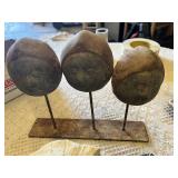 Various Tribal and Cultural Decorative Masks and Figurines - 2-4" or so