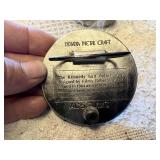 1964 Kennedy Half Dollar Belt Buckle