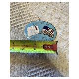 Ace Supply Belt Buckle from Elgin, Illinois, Featuring "I Believe in My God My Country" Design