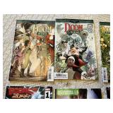 Comic Books including Doomed 2099 and Doom Academy