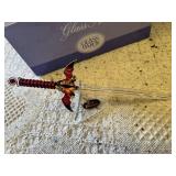Glass Baron Handcrafted Glass Art Sword