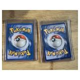 Lot of 2 Pokemon Trading Cards Including Joltik and Bubble Coat Trainer