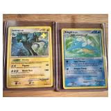 Lot of 2 Pokemon Trading Cards Featuring Luxray and Kingdra