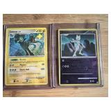 Lot of 2 Pokemon Cards Featuring Mewtwo and Luxray