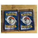 Lot of 2 Pokemon Cards Featuring Mewtwo and Luxray