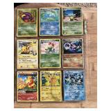 Lot of 18  Pokemon Trading Cards Including Mewtwo, Articuno, and Pikachu
