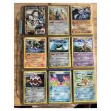 Lot of 18  Pokemon Trading Cards Featuring Characters Like Dragonite, Vileplume, Houndoom, and others