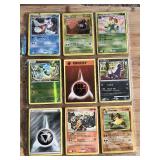 Lot of 18  Pokemon trading cards featuring Pikachu, Froslass, Gloom, Torkoal, and others