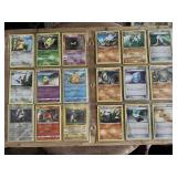 Lot of Pokemon Trading Cards Featuring Psyduck, Hitmonlee, Weepinbell and More