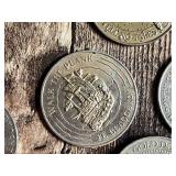 Pirate Themed Novelty Coins Including Gold Doubloon and Buried Treasure