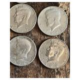 Lot of 16 Kennedy Half Dollar Coins Including Various Years