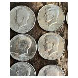 Lot of 16 Kennedy Half Dollar Coins Including Various Years