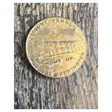 Mount Vernon George Washington Commemorative Coin