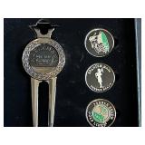 Pebble Beach Golf Divot Tool and Ball Marker Set