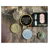 Commemorative Coin and Medal Collection featuring Caesar