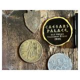 Commemorative Coin and Medal Collection featuring Caesar