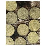 Lot of Chuck E. Cheese Tokens from Various Years
