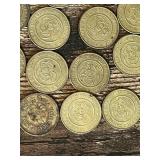 Lot of Chuck E. Cheese Tokens from Various Years