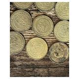 Lot of Chuck E. Cheese Tokens from Various Years