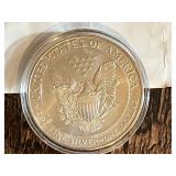 1997 American Eagle Silver Bullion Coin with Certificate of Authenticity