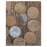 Lot of Lincoln Wheat Pennies