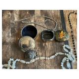Assorted Costume Jewelry and Trinket Boxes
