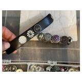 Snap Jewelry Collection with Interchangeable Bracelets and Buttons