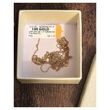 10K Gold Labelled Necklace In need of repair