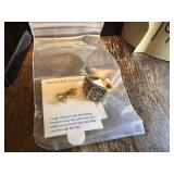 Windsor Collection Ring with Praying Hands Pin in Size 11
