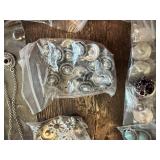 Snap Jewelry Set and Interchangeable Snap Charms Assortment